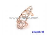 Personality crystal rings