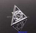 Hallow triangle metal rings