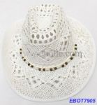 Hollowed-out Coyboy Straw Hats for Men