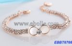 Opal decoration with crystal bracelet