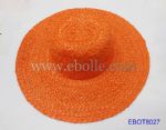  Simple Bright Colors' Straw Hats