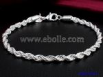 Metal cable bangles