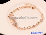 Cute crystal kitty bracelets