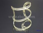 Gold plating hollow cuff