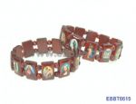 Natural wooden beads bracelet