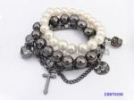 Multilayer beads bracelets