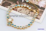 Sparkly bule rhinestone bracelets