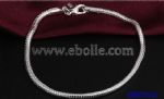 Simple snake bone chain bracelet