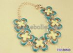 Enamel charms bracelet