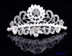 Elegant Princess Bridal Swarovski Crystal Crown Headwear