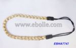 Braided Hair Band Decorate with Lurex