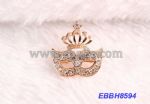 Special Gold-plated Mask Brooch 