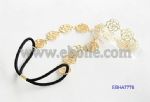 Hollow-out Metal Rose Headband