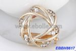 New Style Gold Plated Wreath Brooches