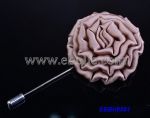 New arrival fabric petal flower brooches with copper pin