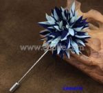 Elegant Fashion Men's Suit Flower Fabric Brooch
