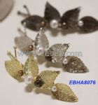 Metal Leaves Hair Clips