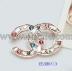 Chanel-Shape Coloured Diamond Brooch