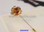Metal Rose Brooch Pin