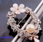 Opal brooch