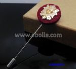 Metal Badge Long Brooches