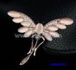 Dragonfly Brooches Decorate with Opal and Rhinestone