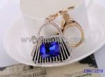 Metal Meychains in Bag Shape with Rhinestone