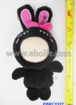 Keychain with teddy rabbit shaped Charms
