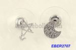 Star and Moon Asymmetric Stud Earring