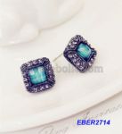 Vintage Emerald Stud Earring