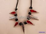 Metal charms necklace