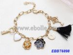 Metal charms bracelet