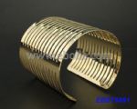 Hollow-out metal bangle