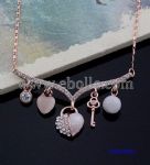 Elegant charms pendant necklace