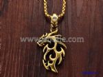 Vintage gold plating pendant necklace