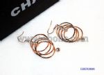 Multi circle drop earring