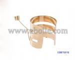 Euramerican punk bangles with rings