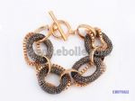 Fashion punk style alloy chunky bracelet