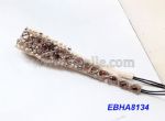 Beautiful Fabric Hair Band with Crystal and Beaded