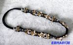 Beautiful Fabric Hair Band with Crystal and Beaded