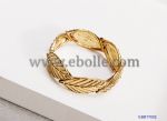 Lady Luxury Leaf Gold Bangles