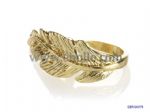 Fashion gold jewelry, leaves shape decoration