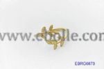 Personalized Leaves Rings