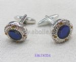 Stylish crystal cufflink