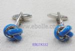 Unique enamel cufflink