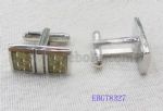 Enamel cufflink