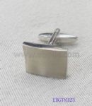 Frosted Flat cufflink