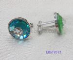 Rhinestone cufflink 