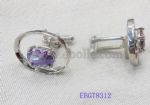 Crystle cufflink 