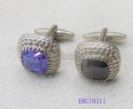 Vintage gemstone cufflink 